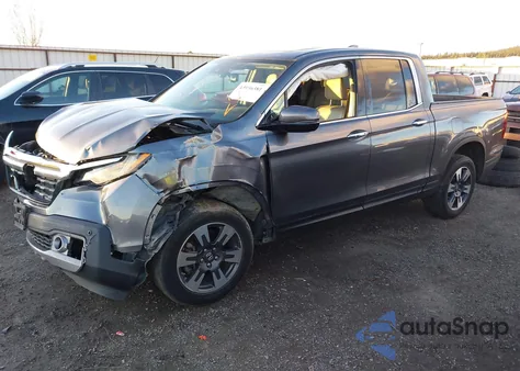 2017 Honda Ridgeline Rtl-E из США, поврежденный, VIN 5FPYK3F74HB011073